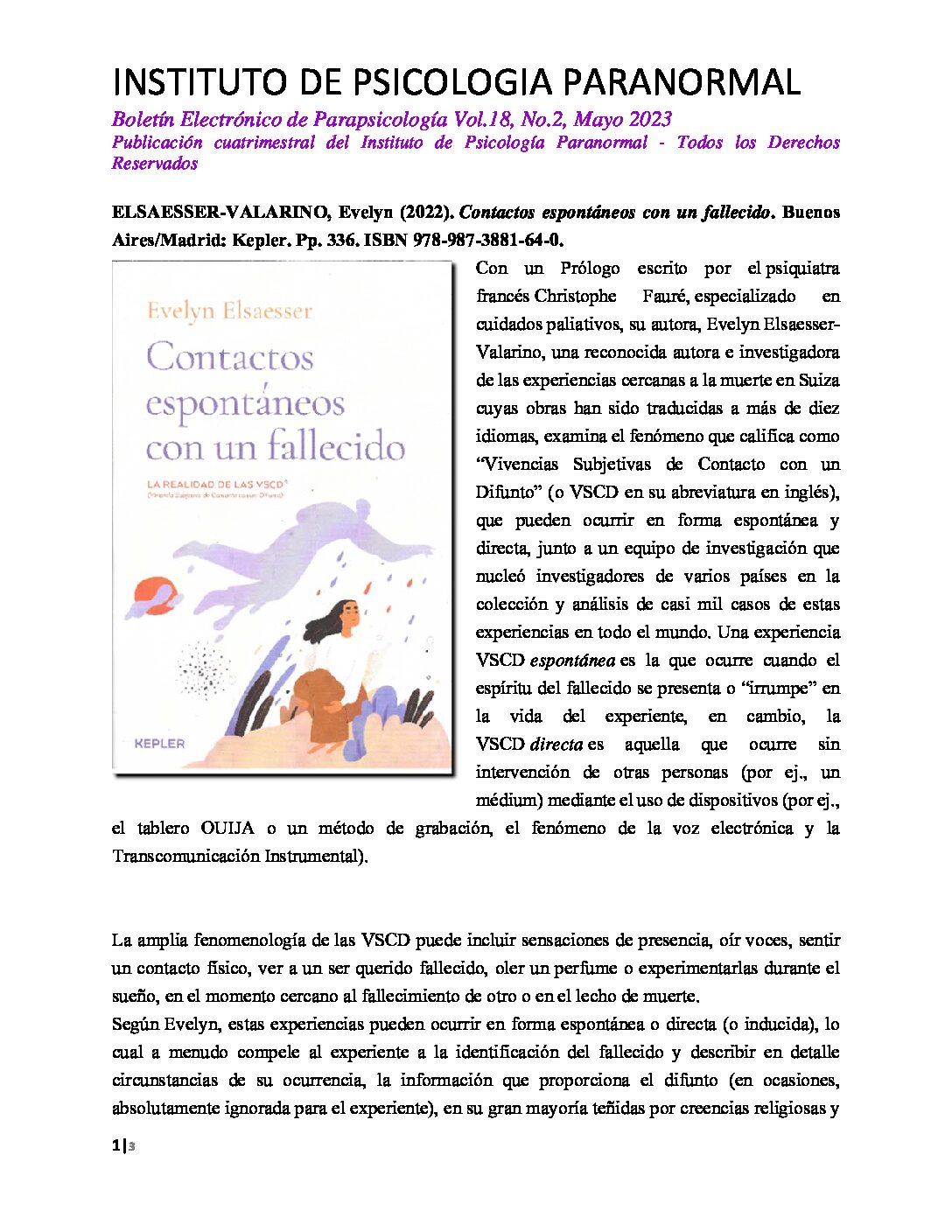 2023.05 | Instituto Psicologia Paranormal | Vol_2 – 2023.V